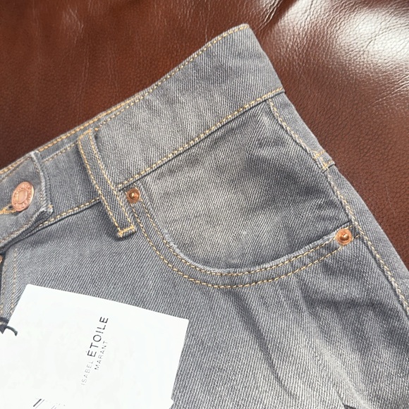 🔥🔥🔥NEW Isabel Marant Etoile Patchwork Denim Mini Skirt - Picture 4 of 10